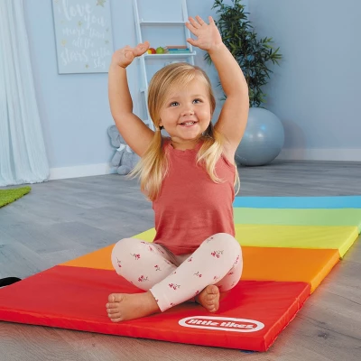 Little Tikes 6' Crawling And Tumbling Gym Activity Play Mat For Kids' 2 Little Tikes 6' Crawling And Tumbling Gym Activity Play Mat For Kids' - Image 2