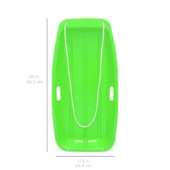 Best Choice Products 35in Kids Outdoor Plastic Sport Toboggan Winter Snow Sled Board W/ Pull Rope, 2 Handles -LITTLE TIKES Shop GUEST f91525c4 c4a9 4c6b 8989 e8ecc68fd274