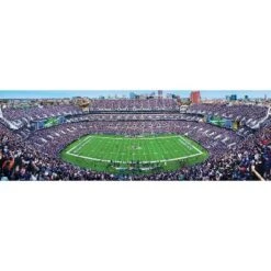 NFL Baltimore Ravens 1000pc Pano Puzzle Game