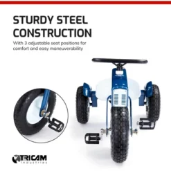Tricam GCK-31 22 Inch Kids Steel Constructed Ol Blue Tractor Toy Beginner Tricycle With 3 Position Adjustable Seat And Pneumatic Wheels -LITTLE TIKES Shop GUEST f922221c 3baf 4060 800d 6fea92b00f13