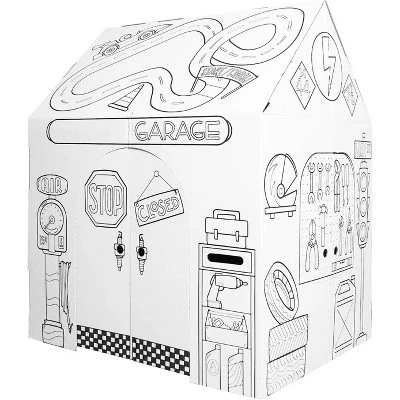 Easy Playhouse Pit Stop Garage 1 Easy Playhouse Pit Stop Garage