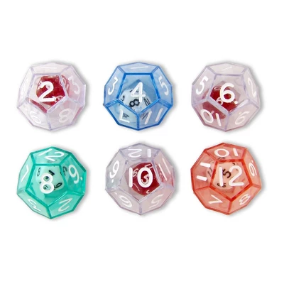 Koplow Games 12-Sided Double Dice Set, 6 Per Pack, 3 Packs 1 Koplow Games 12-Sided Double Dice Set, 6 Per Pack, 3 Packs