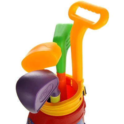 Ready! Set! Play! Link Deluxe Toy Golf Set For Kids With Easy Storage - Red 1 Ready! Set! Play! Link Deluxe Toy Golf Set For Kids With Easy Storage - Red