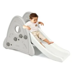Costway Freestanding Baby Slide Indoor First Play Climber Slide Set For Boys Girls PinkBlueGray -LITTLE TIKES Shop GUEST fa6f8796 4a2a 47dc bee9 797c5e4d97e5