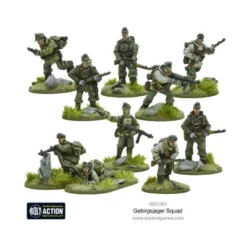 Gebirgsjager Squad Miniatures Box Set