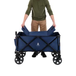 Camco Woods Outdoor Collapsible Folding Garden Utility Wagon Cart W/ 225 Pound Capacity, 7 Cubic Feet Of Storage For Camping, Beach, & Park, Navy -LITTLE TIKES Shop GUEST fb94b5a8 250a 4539 b64b a5e6dafd0cb5