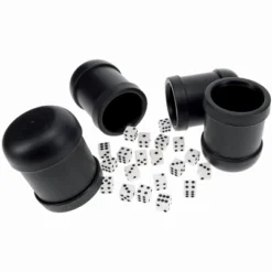 WE Games Dice Cup Set - 4 Professional Grade Plastic With 20 Dice And Instructions For Liar's Dice Plus 10 Different Games -LITTLE TIKES Shop GUEST fcc7d0db 17ae 4b6d 8cf8 7f91462df097