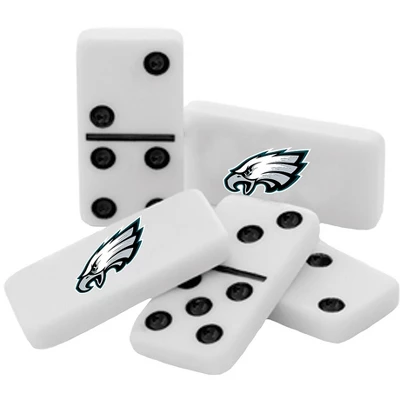 MasterPieces Officially Licensed NFL Philadelphia Eagles 28 Piece Dominoes Game For Adults 2 MasterPieces Officially Licensed NFL Philadelphia Eagles 28 Piece Dominoes Game For Adults - Image 2