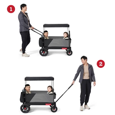 Radio Flyer Folding All Terrain Venture Stroll 'N Wagon 4 Radio Flyer Folding All Terrain Venture Stroll 'N Wagon - Image 4