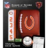 MasterPieces Officially Licsenced NFL Chicago Bears Shake N' Score Dice Game For Age 6 And Up