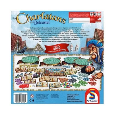 Schmidt Spiele Charlatans De Belcastel, Les (French Edition) Board Game 2 Schmidt Spiele Charlatans De Belcastel, Les (French Edition) Board Game - Image 2