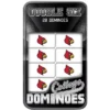 MasterPieces Officially Licensed NCAA Louisville Cardinals 28 Piece Dominoes Game For Adults