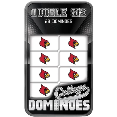 MasterPieces Officially Licensed NCAA Louisville Cardinals 28 Piece Dominoes Game For Adults 1 MasterPieces Officially Licensed NCAA Louisville Cardinals 28 Piece Dominoes Game For Adults